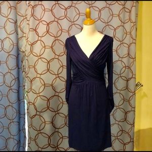 Max Studio faux wrap dress